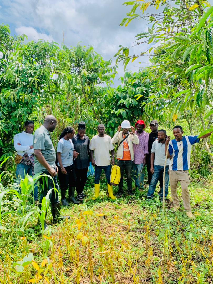 ISEAVF/Butembo : Sortie professionnelle des étudiants de Master 1 en PDC à la ferme de Bingo (Beni)
